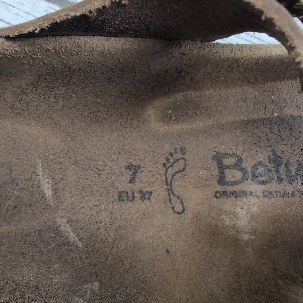 Betula Birkenstock Gizeh Sandals Women Size 7 - Picture 5 of 6